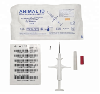 Microchip do identificador do ISO do cão RFID, número de seguimento do microchip ICAR do animal de estimação