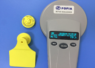 Etiqueta de orelha eletrônica do RFID para a gestão da criação de animais animal e da chacina