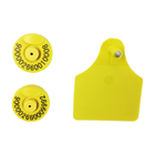 Marca de ouvido RFID amarelo com TPU e ICAR ISO11784/5 FDX-B