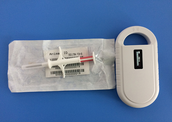 O RFID Pocket o leitor 134.2khz do microchip do cão com leitura interurbana