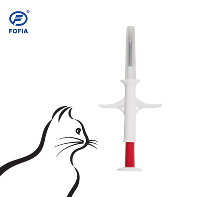 Gestão animal RFID que segue as etiquetas 134.2khz 1.4mm Glasstag para o ovino/gado