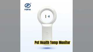 Monitor de saúde para cães e gatos com microchip para animais de estimação