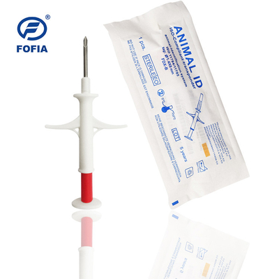 identificador 134.2khz animal injetável do microchip da identificação do cão de 2.12mm Bioglass