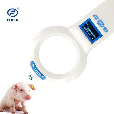 bateria animal do leitor 3AA do varredor do microchip da etiqueta de 134.2Khz RFID