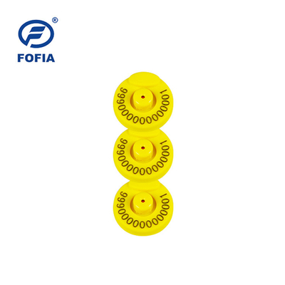 A exploração agrícola animal de Rfid Chip Ear Tag Electronic For usa 134.2khz FDX-B