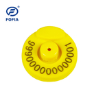 Diâmetro eletrônico fêmea 134.2khz reusável FDX das etiquetas de orelha ISO1784 29mm - B