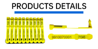 ISO11784/11785 etiquetas eletrônicas dos carneiros amarelam 134,2 quilohertz de frequência de trabalho