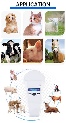 Um scanner de microchip animal de nova geração PT580, concebido para ler informações de microchip compatíveis com armazenamento de dados 7000