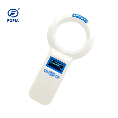 Leitor animal Scanner 134.2KHz 10cm do microchip do animal de estimação RFID