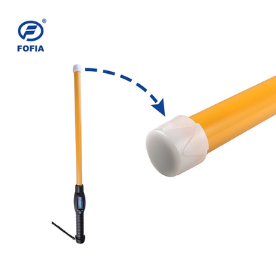 leitor de etiqueta da vara de 2-10cm RFID 46cm com armazenamento de dados de 7000 registros