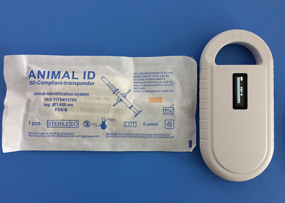 Microchip animais 134.2Khz da identificação da identificação da radiofrequência com Mini Size Injectable Transponders