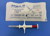 microchip Implantable do perseguidor do animal de estimação 134.2Khz com seringa