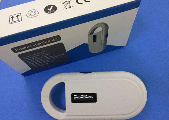 Scanner de microchip RFID de alta sensibilidade ao escaneamento para gestão de animais