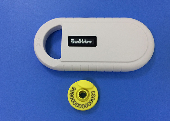 Varredor animal de alta frequência do microchip do RFID para animais de estimação/cães, leitor animal da microplaqueta