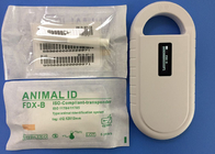 Etiquetas do microchip 6 do identificador do ISO do RFID com os identificadores injetáveis reusáveis do injetor 2.12*12mm