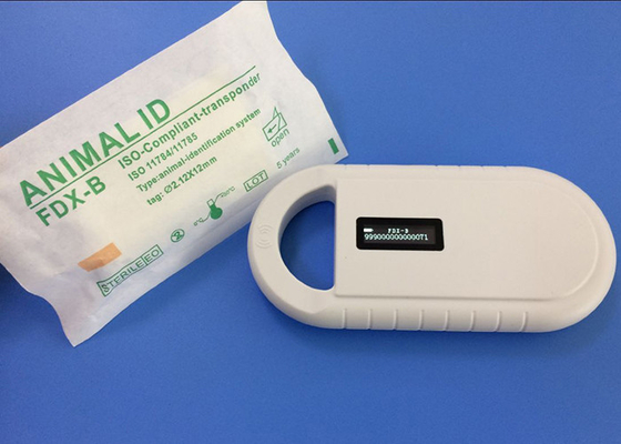 Identificadores injetáveis do tamanho Implantable de Chip For Dogs Pets Tracking 2.12*12mm da identidade da agulha