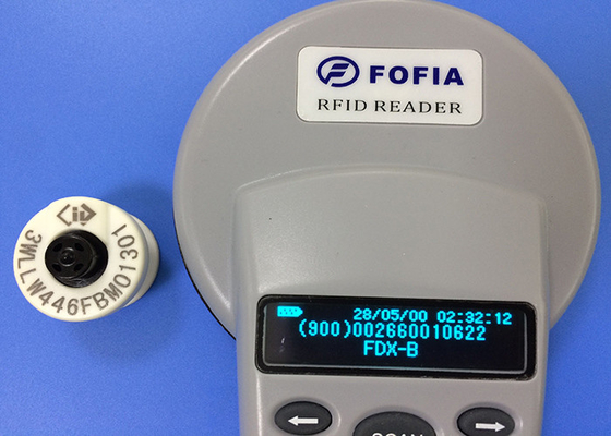 etiquetas animais de 125Khz/134Khz Rfid, etiquetas de orelha feitas sob encomenda para o material do gado PEUR