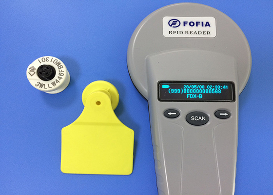 Etiqueta de orelha animal do certificado RFID de ICAR para cães/gato, a favor do meio ambiente