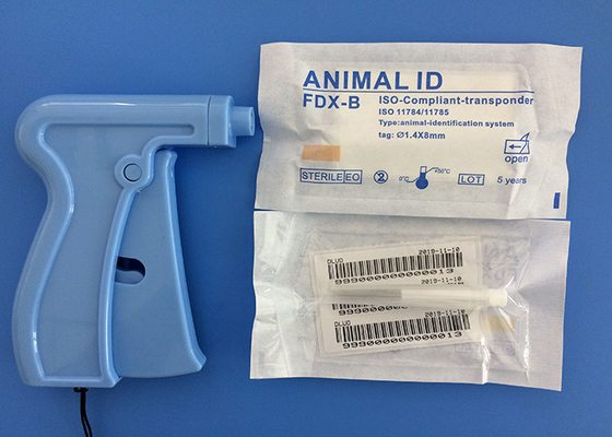 1,4 * o microchip animal do identificador do ISO de 8mm, segue uma frequência do microchip 134.2KHz do cão