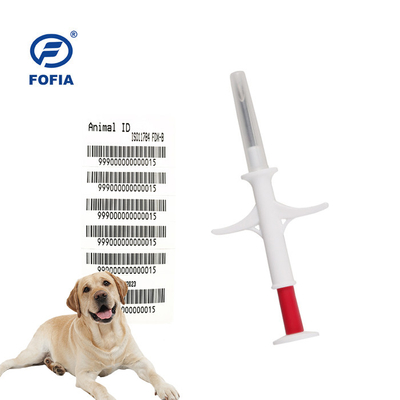 Perseguidor durável Chip Tracking Microchip For Dogs do animal de estimação do microchip da identificação