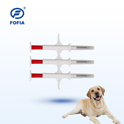 134Microchips de identificação de animais de 2KHz para identificação de animais de estimação e rastreamento de gatos