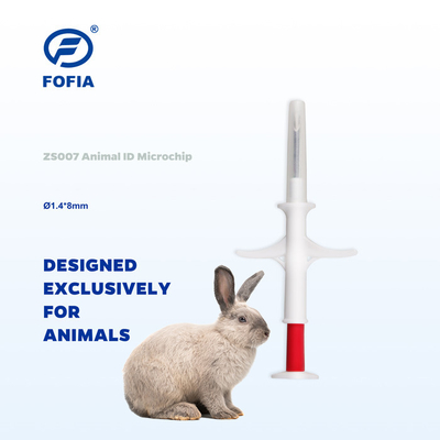 Temperatura de armazenamento -20°C do microchip 5-10cm da identificação do animal de estimação do gás dos PP EO a +50°C