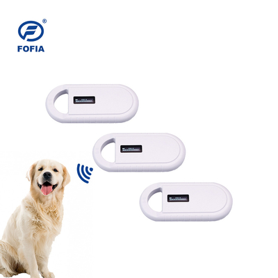 ID64 Microchip Scanner Rfid Chip Reader Bateria de lítio 24 * 7 OLED para animais de estimação Microchip Scanner de cão