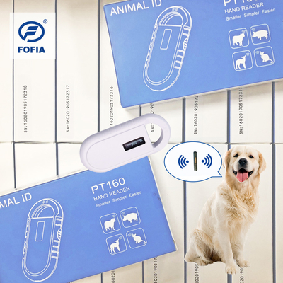 Scanner de microchip de animais Scanner de mão RFID A ferramenta perfeita para identificação de animais de estimação e necessidades de rastreamento