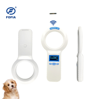 Escaner de microchip para cães com armazenamento de dados de 1000 registros