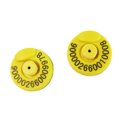 Round Electronic Ear Tags with More Than 20 Years Validity and Minimum 100 Write Cycle for ISO 11784/11785 Compliant Livestock Identification