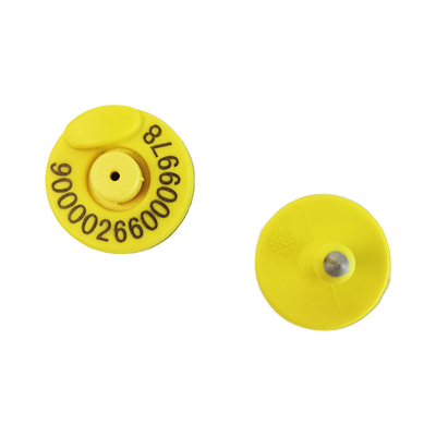 TPU Identificação de porco Rfid Ear Tag Impermeável Anti derramamento