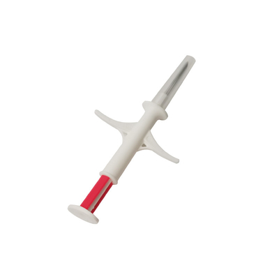 Padrão R/W ISO 11784/5 FDX-B Microchip de identificação ISO em seringa branca para identificação de animais
