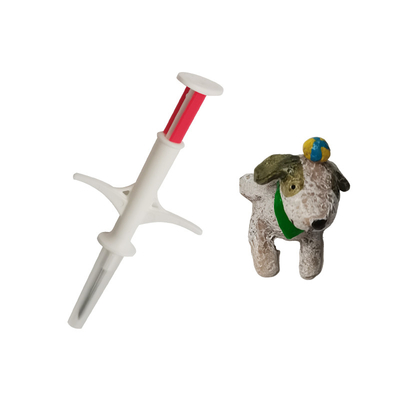 Microchip Implantável EO Esterilizado Número Universal de 15 dígitos Número de chip animal