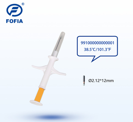 Mircochip Injectable Animal Temperature chip para saúde e bem-estar dos animais