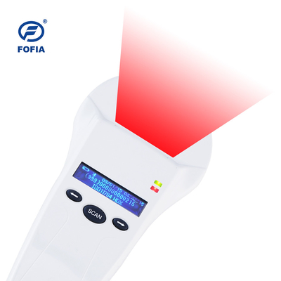 PT580 Scanner de microchip de animais portátil para leitura ISO11784 FDX-B ID64 E HDX Tagscaner de chip de animal