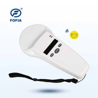 PT580 Scanner de microchip animal portátil para leitura de etiquetas ISO11784 FDX-B ID64 e HDX