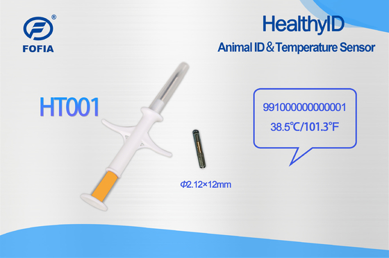 Implantador de microchip esterilizado universal com número de 15 dígitos para identificação de animais