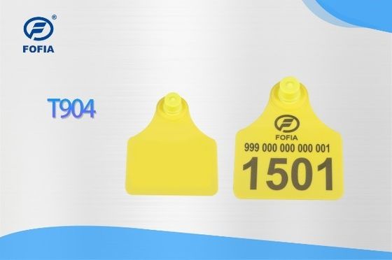 TPU T904+T905 resistente à água durável esterilizado combinação etiquetas de ouvido de animais para identificação de animais
