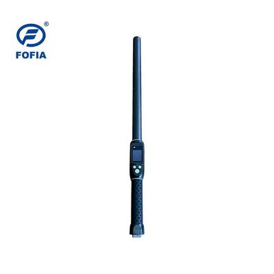 RFID Stick Reader com tela OLED 3 botões de interface do usuário e built-in Buzzer para operação fácil no gerenciamento de gado