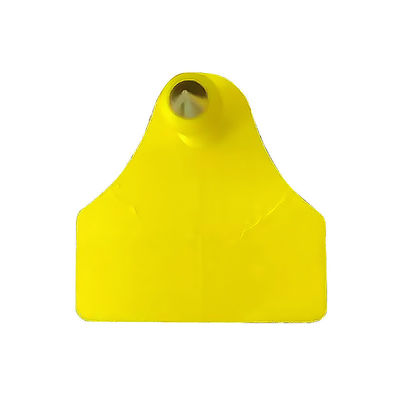 Alta Durabilidade 350N Tensão RFID Resistente à Água Ear Tag para rastreamento de gado com padrão ISO11784/5 FDX-B