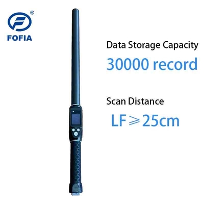 Buzzer RFID Stick Reader com tela OLED e antena de 46cm