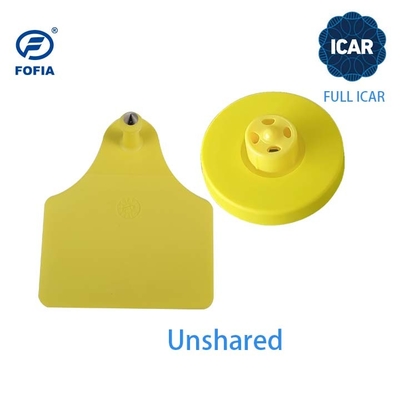 FULL ICAR Certified FDX-B Ear Tags de bovinos 134.2khz Rfid Ear Tags