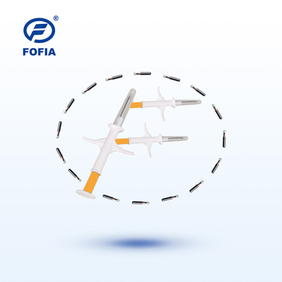 1.5*11mm chip de temperatura para leitura de identificação animal e temperatura corporal
