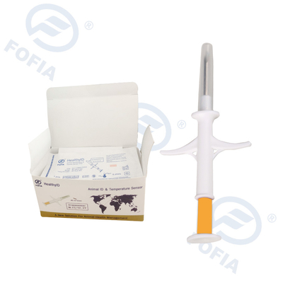 1.5*11mm chip de temperatura para leitura de identificação animal e temperatura corporal