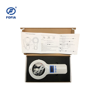 Scanner de temperatura com microchip RFID versátil e durável para integração e transferência de dados perfeita
