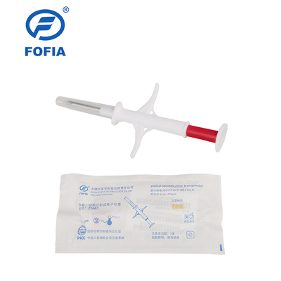 Seringa Descartável Microchip de Identificação Animal para Saúde e Bem-Estar Animal com Embalagem Esterilizada em Papel-Plástico