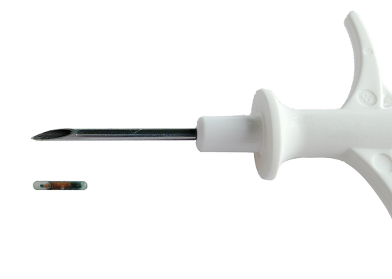 Microchip de identificação animal com ISO11784/5 Fdx-b Padrão R/w para o sistema de controlo de temperatura animal