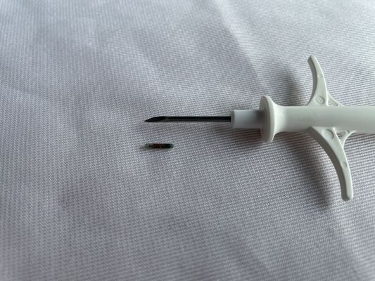 Kit de seringa com microchip HT003 – Chip RFID ISO FDX-B com sensor de temperatura para gado