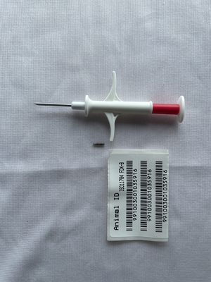 Seringa Descartável Microchip de Identificação Animal para Saúde e Bem-Estar Animal com Embalagem Esterilizada em Papel-Plástico