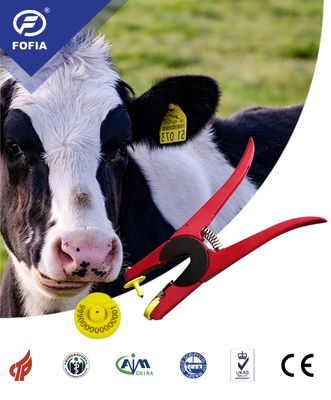 134.2 kHz Marcas de ouvido eletrónicas para gado com 100.000 ciclos de escrita e conformidade ISO 11784/11785